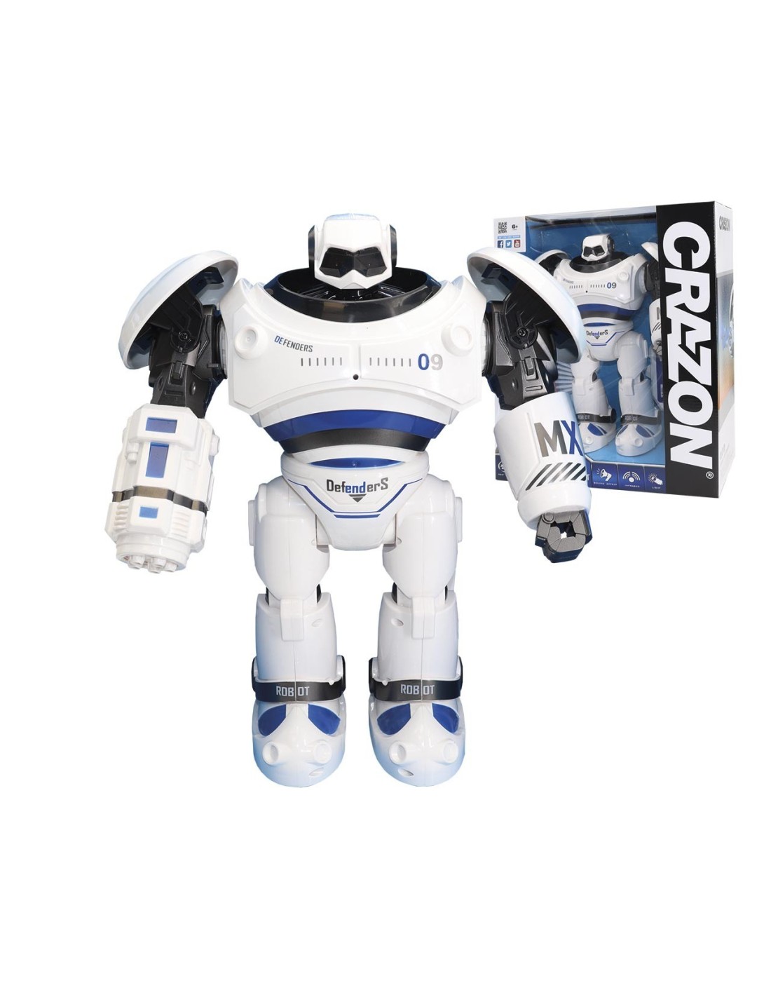 Robot con infrarrojos